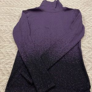 Athleta Flurry Blizzard Turtleneck Top
